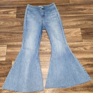 Flare free people bell bottoms size 26